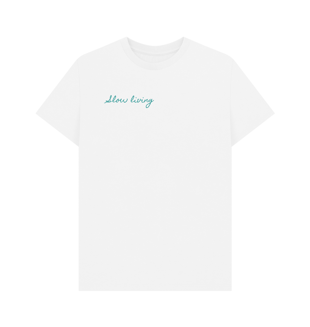 White Printed T-shirt Front