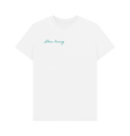 White Printed T-shirt Front