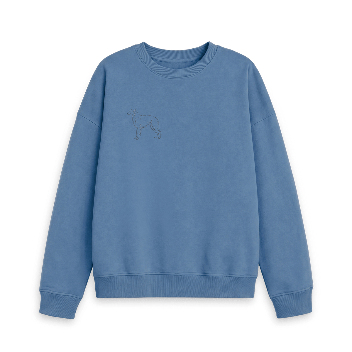 Solent Printed Sweater Front