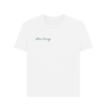 White Printed T-shirt Front