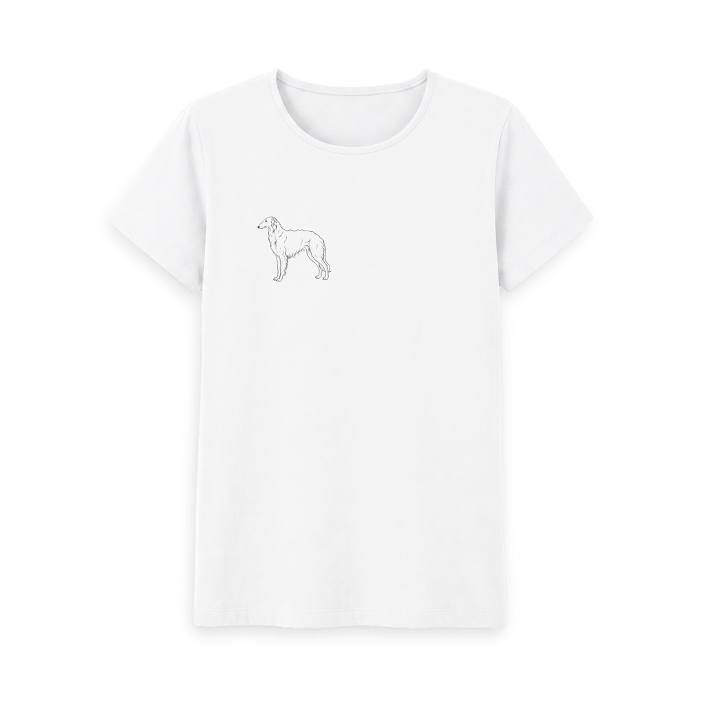 White Printed T-shirt Front