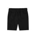 Black Printed Mens Shorts Front