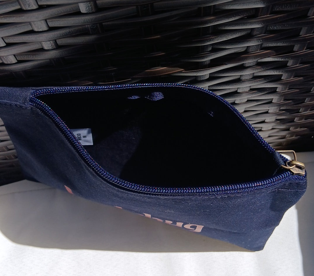 Cotton ladybug detail purse