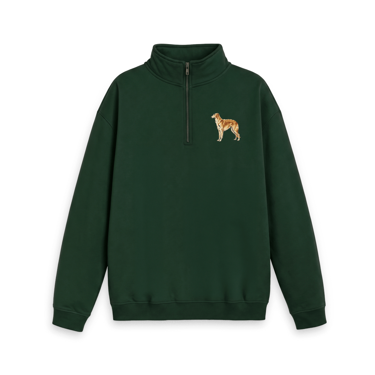 Evergreen Printed Sweater Front